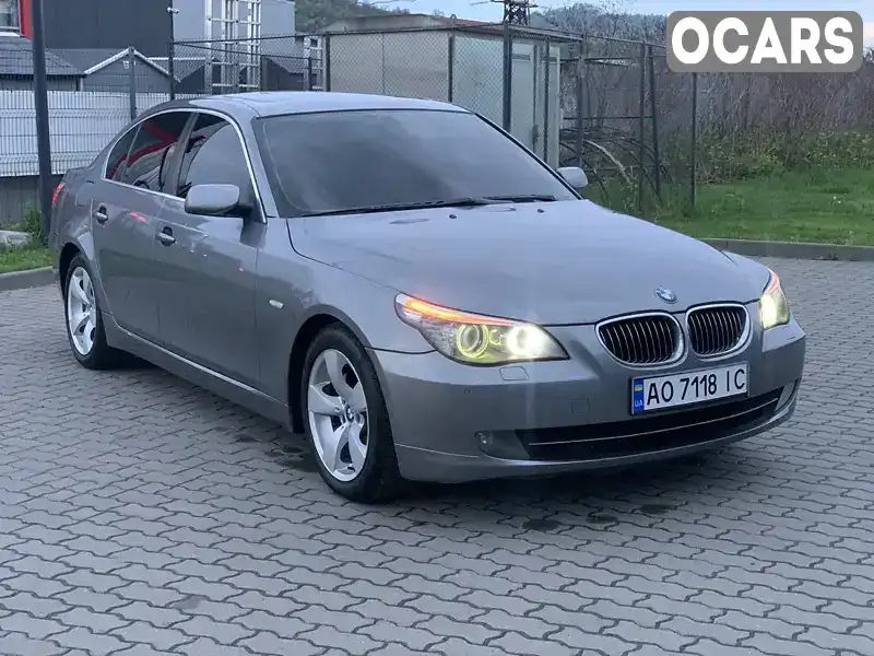 Седан BMW 5 Series 2008 3 л. Автомат обл. Закарпатська, Мукачево - Фото 1/17