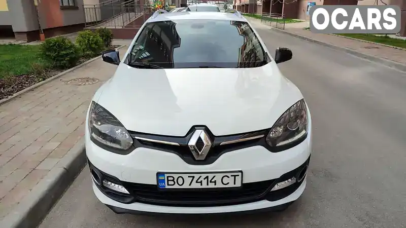 Універсал Renault Megane 2015 1.5 л. Ручна / Механіка обл. Тернопільська, Тернопіль - Фото 1/21