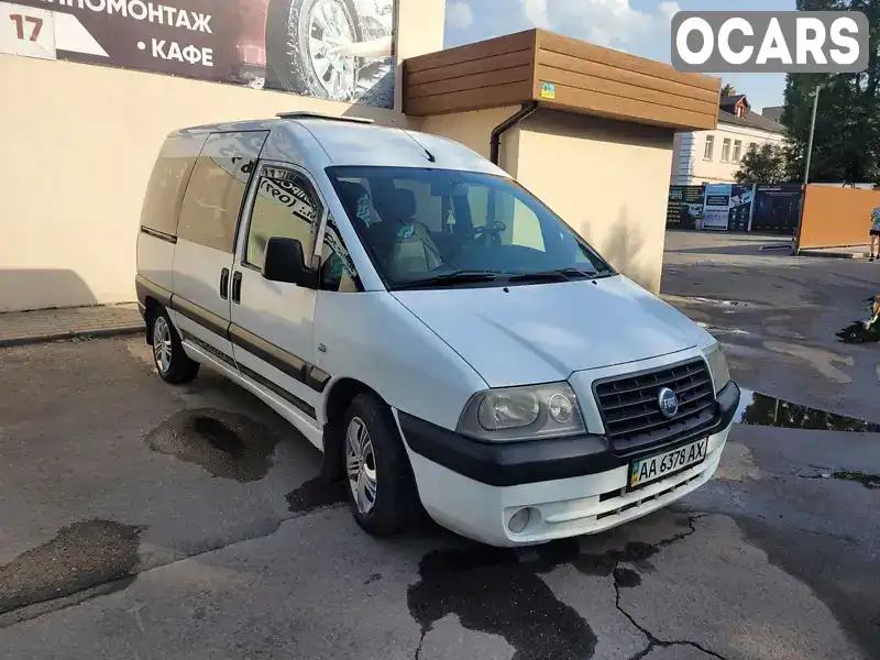 Минивэн Fiat Scudo 2005 2 л. Ручная / Механика обл. Черкасская, Черкассы - Фото 1/11