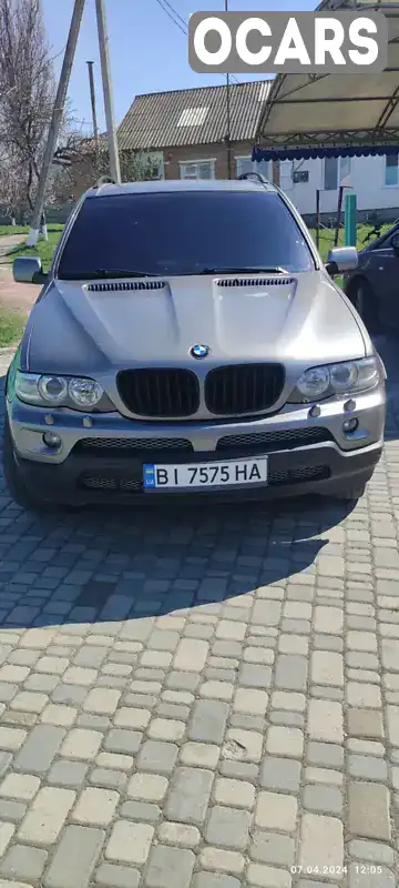 Внедорожник / Кроссовер BMW X5 2006 3 л. Автомат обл. Полтавская, Полтава - Фото 1/11