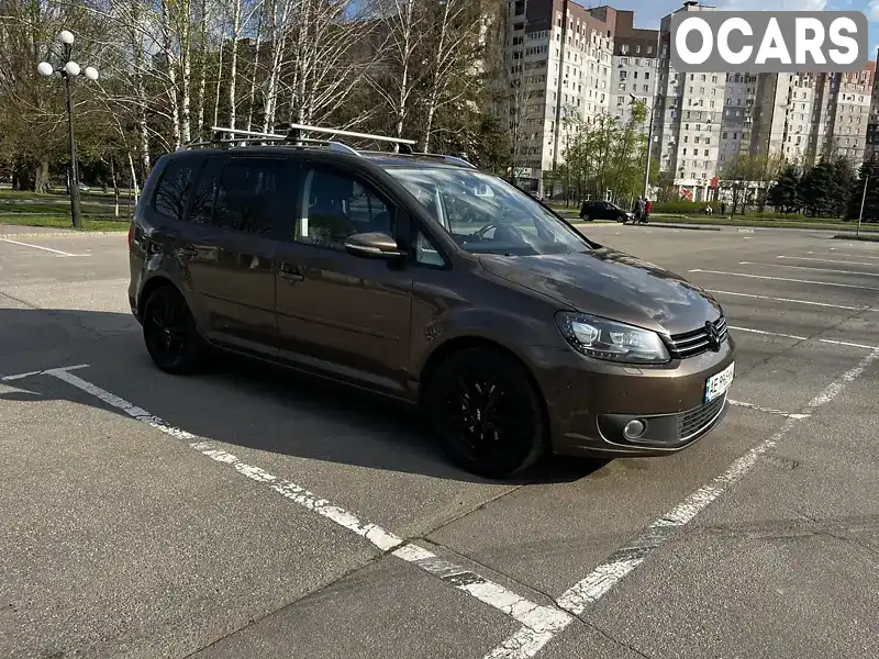 Мінівен Volkswagen Touran 2013 1.98 л. Ручна / Механіка обл. Дніпропетровська, Кривий Ріг - Фото 1/21