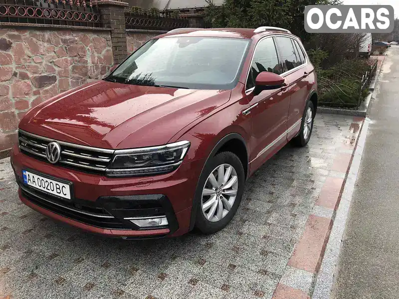 Позашляховик / Кросовер Volkswagen Tiguan 2017 1.98 л. Автомат обл. Київська, Київ - Фото 1/17