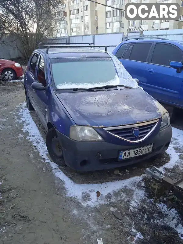 Седан Dacia Logan 2007 1.6 л. Ручна / Механіка обл. Київська, Київ - Фото 1/9