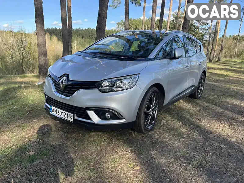 Минивэн Renault Grand Scenic 2019 1.75 л. Ручная / Механика обл. Житомирская, Житомир - Фото 1/15