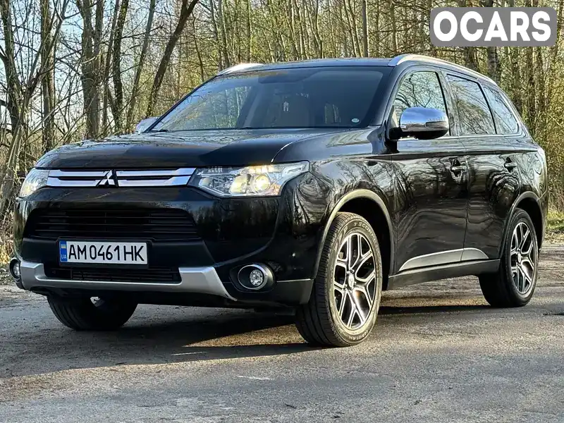 Позашляховик / Кросовер Mitsubishi Outlander 2015 2.3 л. Автомат обл. Житомирська, Бердичів - Фото 1/21