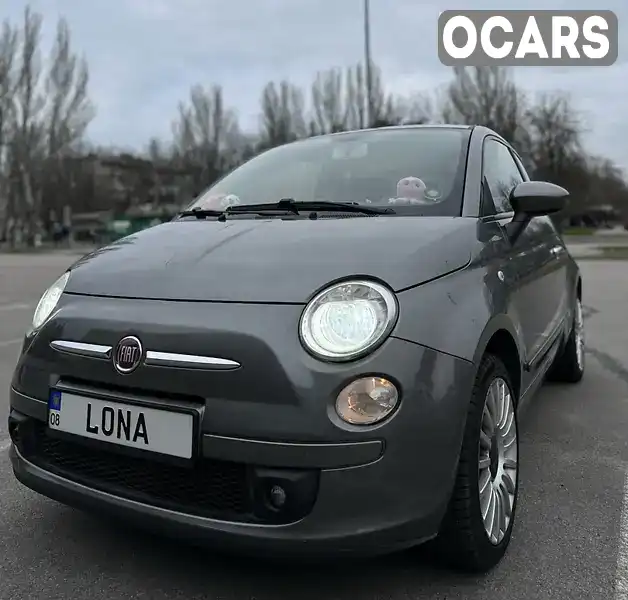 Хэтчбек Fiat 500 2010 1.37 л. Автомат обл. Запорожская, Запорожье - Фото 1/16