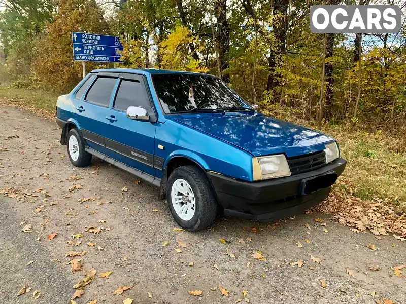 Седан ВАЗ / Lada 21099 1997 1.5 л. Ручна / Механіка обл. Івано-Франківська, Івано-Франківськ - Фото 1/6