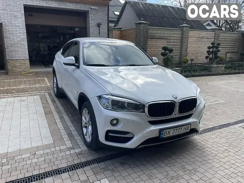 Позашляховик / Кросовер BMW X6 2017 2.99 л. Автомат обл. Хмельницька, Кам'янець-Подільський - Фото 1/21