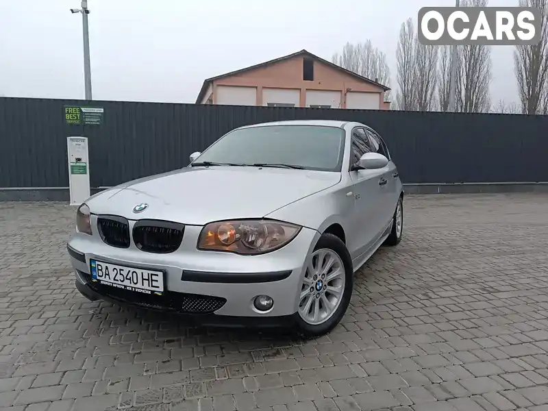 Хэтчбек BMW 1 Series 2005 1.6 л. Ручная / Механика обл. Кировоградская, Кропивницкий (Кировоград) - Фото 1/9