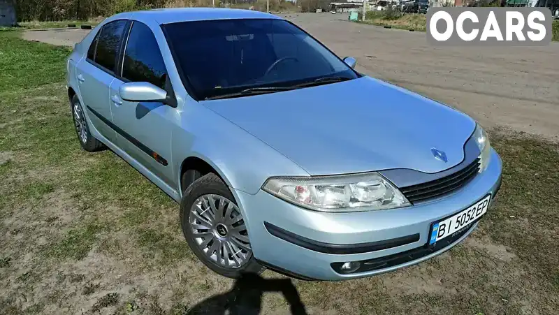 Лифтбек Renault Laguna 2002 1.6 л. Ручная / Механика обл. Полтавская, Полтава - Фото 1/21