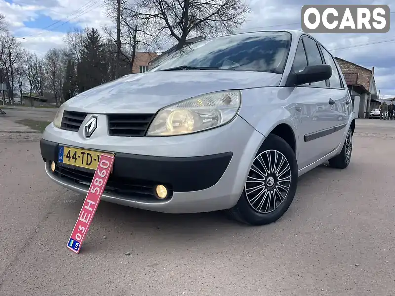 Минивэн Renault Scenic 2006 1.6 л. Ручная / Механика обл. Черниговская, Бахмач - Фото 1/21