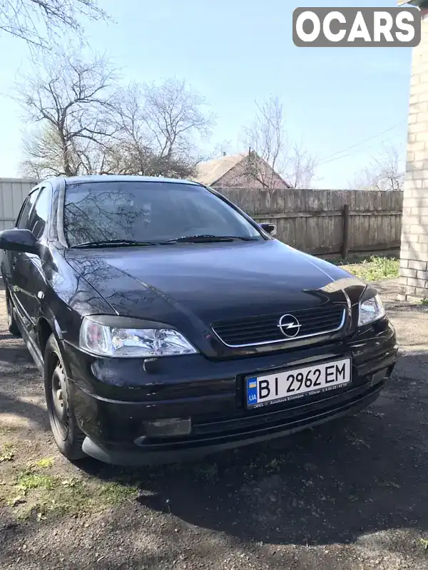 Хетчбек Opel Astra 2003 1.6 л. Ручна / Механіка обл. Полтавська, Шишаки - Фото 1/15