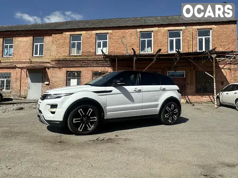 Позашляховик / Кросовер Land Rover Range Rover Evoque 2013 2.18 л. Автомат обл. Черкаська, Черкаси - Фото 1/19