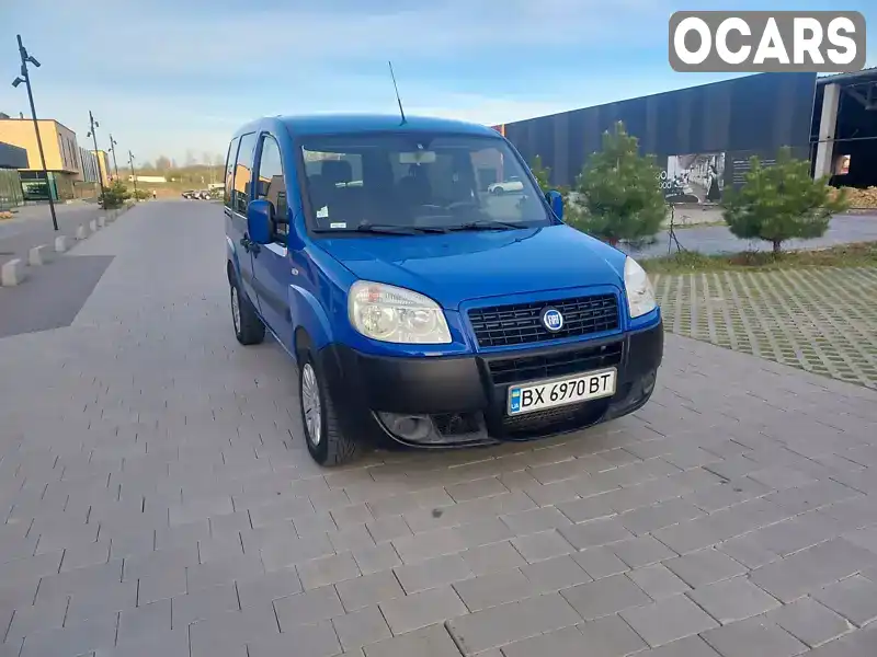 Минивэн Fiat Doblo 2008 1.9 л. Ручная / Механика обл. Хмельницкая, Хмельницкий - Фото 1/21