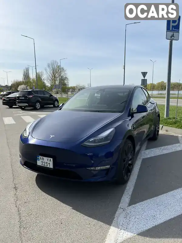 Позашляховик / Кросовер Tesla Model Y 2023 null_content л. Автомат обл. Вінницька, Вінниця - Фото 1/21