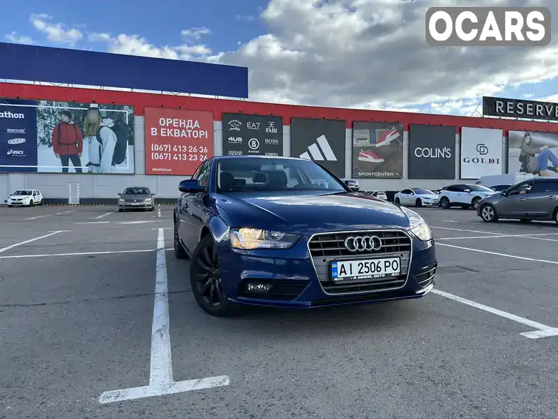 Седан Audi A4 2013 2 л. Автомат обл. Ровенская, Ровно - Фото 1/21
