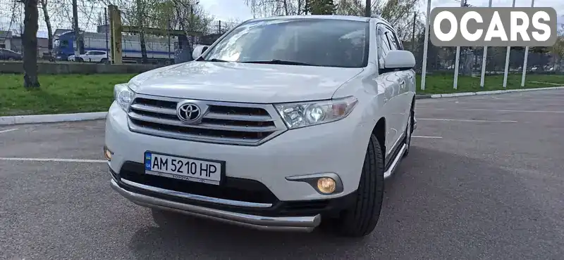 Внедорожник / Кроссовер Toyota Highlander 2012 3.46 л. Автомат обл. Житомирская, Житомир - Фото 1/21