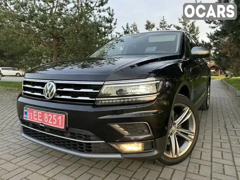 Внедорожник / Кроссовер Volkswagen Tiguan 2019 2 л. Автомат обл. Львовская, Дрогобыч - Фото 1/21