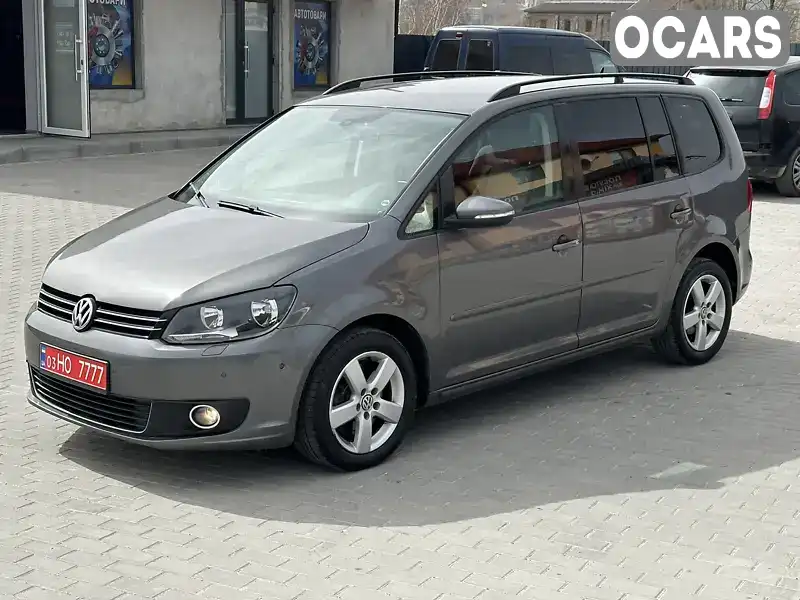 Мінівен Volkswagen Touran 2011 1.98 л. Ручна / Механіка обл. Тернопільська, Збараж - Фото 1/21