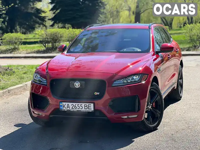 Внедорожник / Кроссовер Jaguar F-Pace 2018 3 л. Автомат обл. Киевская, Киев - Фото 1/21