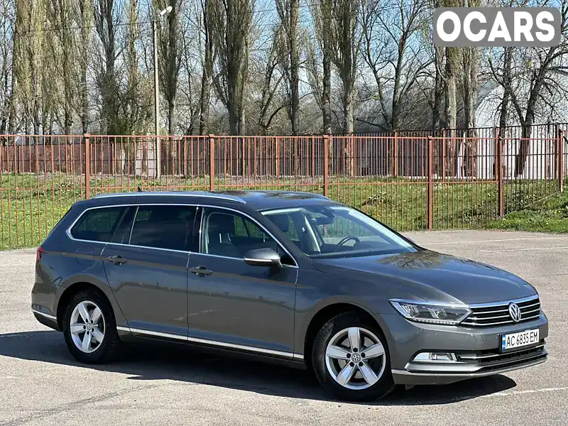 Універсал Volkswagen Passat 2017 1.97 л. Автомат обл. Волинська, Луцьк - Фото 1/13