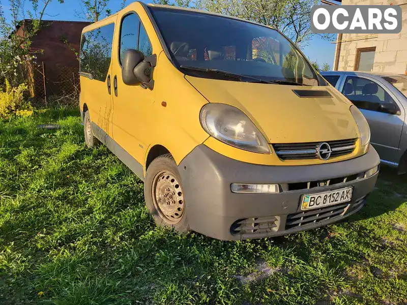 Мінівен Opel Vivaro 2003 1.9 л. Ручна / Механіка обл. Львівська, Львів - Фото 1/8