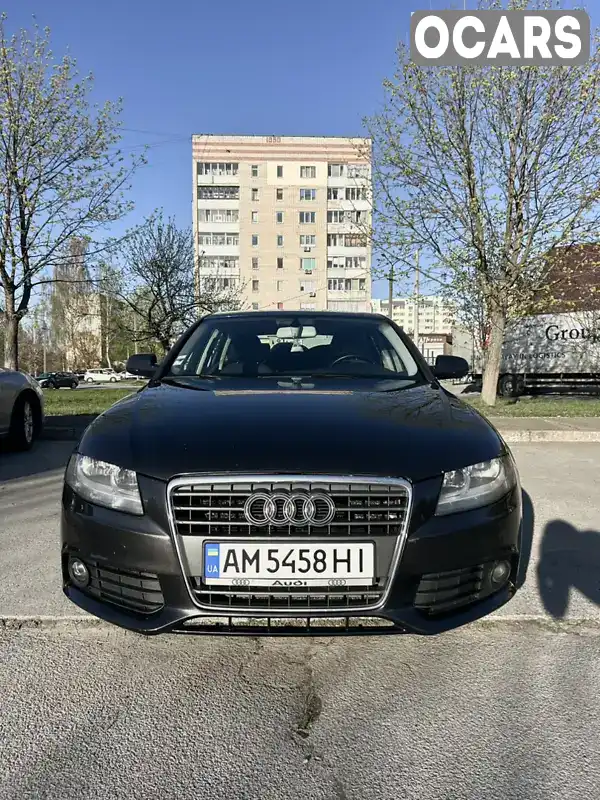 Седан Audi A4 2010 1.97 л. Ручная / Механика обл. Житомирская, Звягель - Фото 1/21