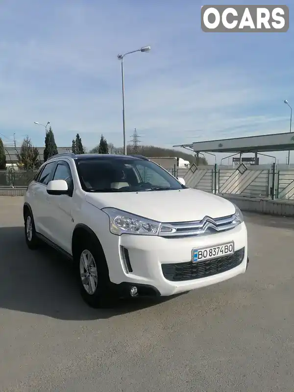 Внедорожник / Кроссовер Citroen C4 Aircross 2013 1.6 л. Ручная / Механика обл. Тернопольская, Тернополь - Фото 1/18