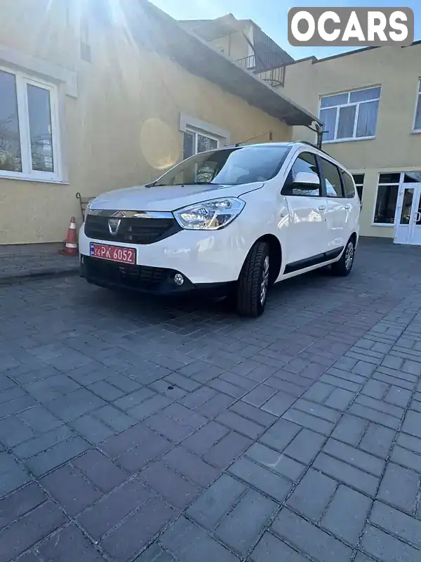 Мінівен Dacia Lodgy 2016 1.5 л. Ручна / Механіка обл. Черкаська, Звенигородка - Фото 1/16