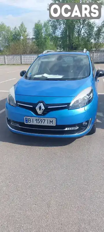 Минивэн Renault Grand Scenic 2013 1.5 л. Автомат обл. Полтавская, Кременчуг - Фото 1/21