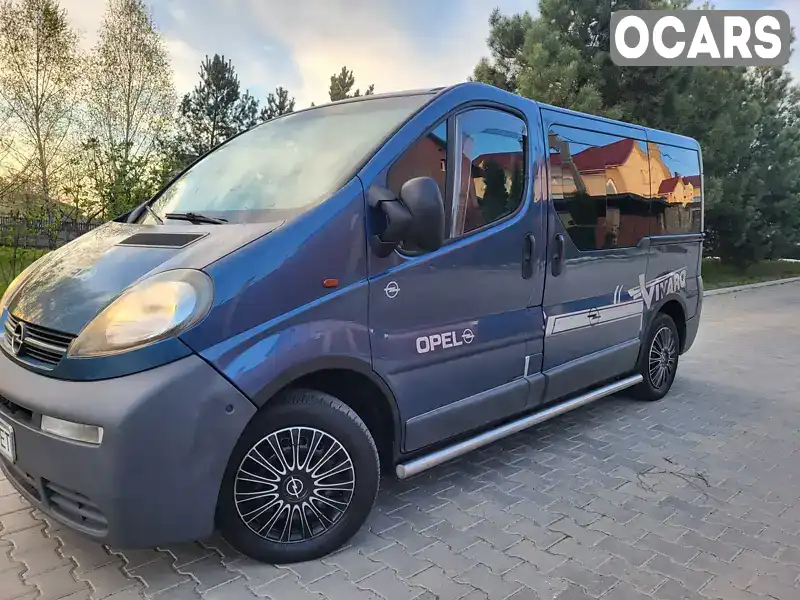 Мінівен Opel Vivaro 2004 1.87 л. обл. Хмельницька, Хмельницький - Фото 1/21