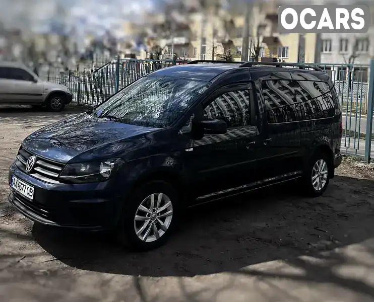 Мінівен Volkswagen Caddy 2017 2 л. Ручна / Механіка обл. Харківська, Харків - Фото 1/21