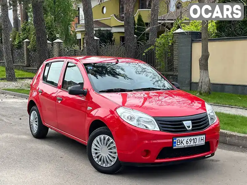 Хэтчбек Dacia Sandero 2011 1.15 л. Ручная / Механика обл. Черкасская, Черкассы - Фото 1/13