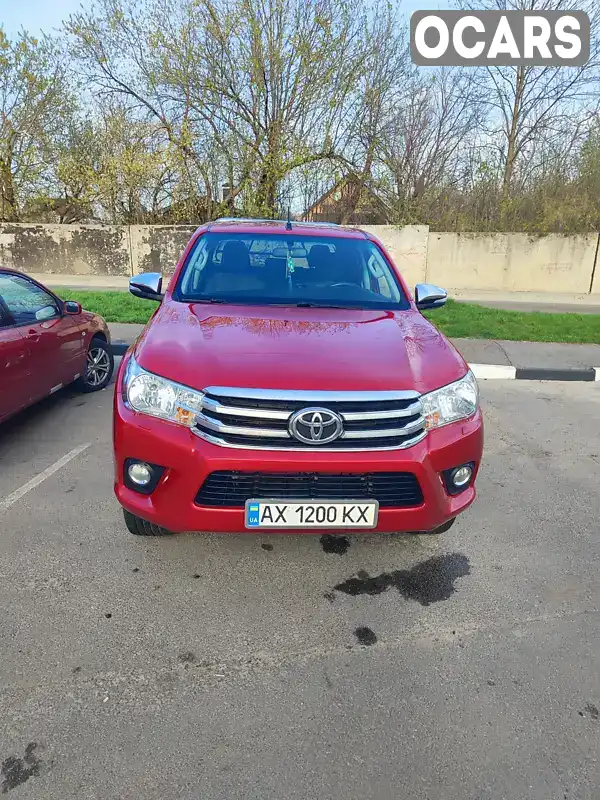 Пикап Toyota Hilux 2016 2.76 л. Автомат обл. Харьковская, Харьков - Фото 1/14