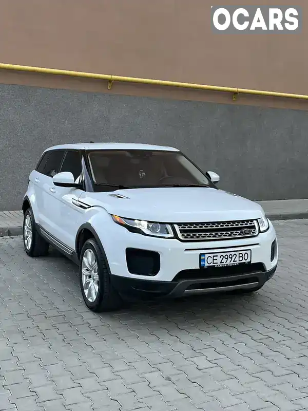 Внедорожник / Кроссовер Land Rover Range Rover Evoque 2017 2 л. Автомат обл. Черновицкая, Черновцы - Фото 1/21