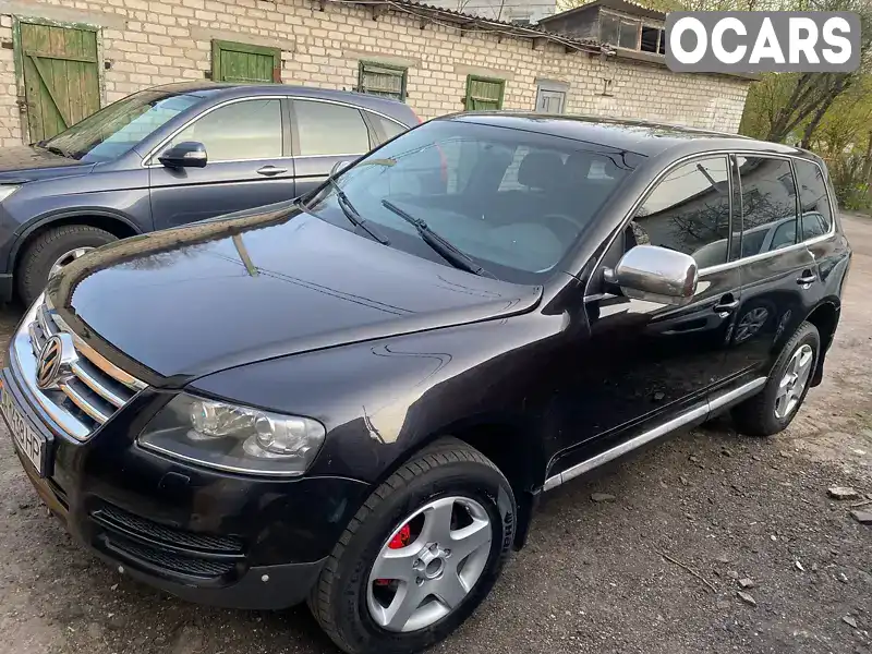 Внедорожник / Кроссовер Volkswagen Touareg 2006 2.46 л. Автомат обл. Черкасская, Канев - Фото 1/9