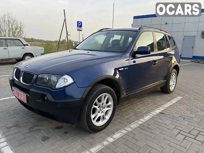 Позашляховик / Кросовер BMW X3 2006 2 л. Ручна / Механіка обл. Волинська, Ковель - Фото 1/21