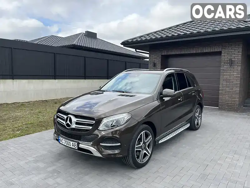 Внедорожник / Кроссовер Mercedes-Benz GLE-Class 2017 2.14 л. Автомат обл. Волынская, Луцк - Фото 1/18