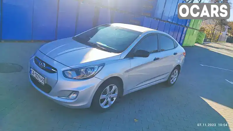 Седан Hyundai Accent 2011 1.4 л. Ручная / Механика обл. Черкасская, Умань - Фото 1/11