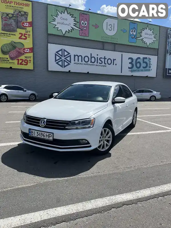 Седан Volkswagen Jetta 2015 1.8 л. Автомат обл. Полтавская, Полтава - Фото 1/16