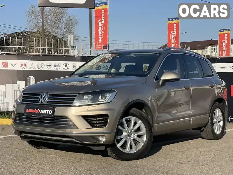 Позашляховик / Кросовер Volkswagen Touareg 2017 2.97 л. Автомат обл. Київська, Київ - Фото 1/21