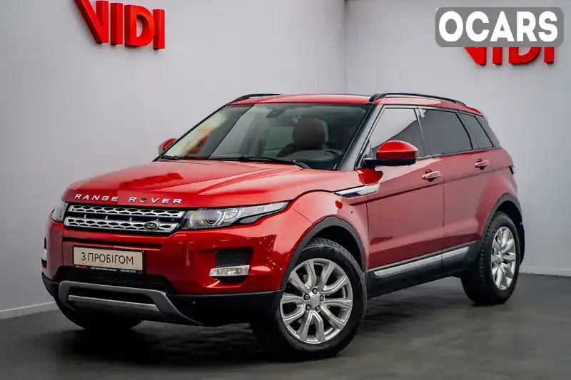 Позашляховик / Кросовер Land Rover Range Rover Evoque 2014 2.2 л. Автомат обл. Київська, Київ - Фото 1/21