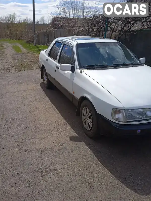 Седан Ford Sierra 1988 1.6 л. Ручная / Механика обл. Донецкая, Константиновка - Фото 1/6