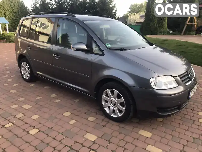 Мінівен Volkswagen Touran 2006 1.6 л. Ручна / Механіка обл. Волинська, Нововолинськ - Фото 1/10