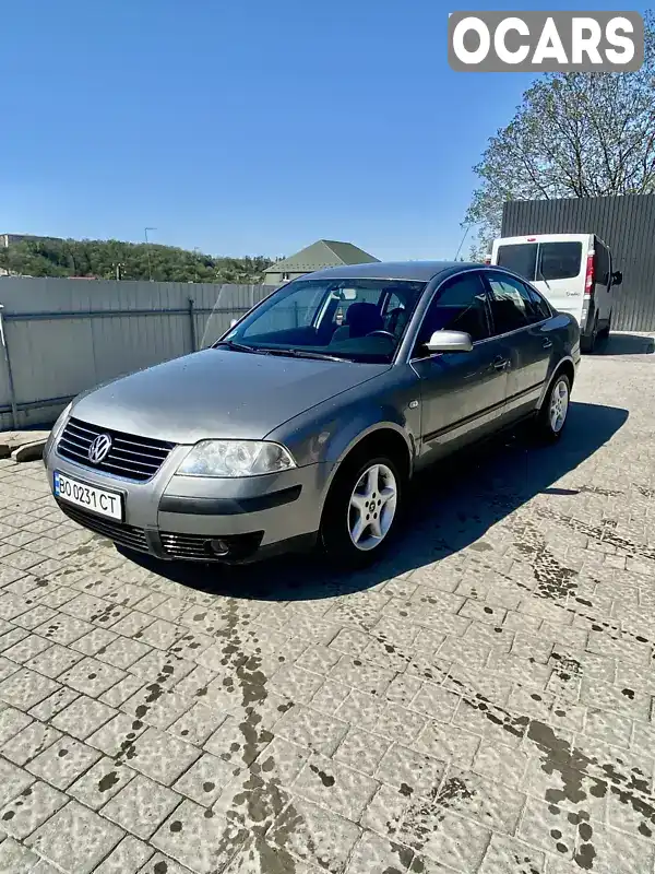 Седан Volkswagen Passat 2002 1.6 л. Ручная / Механика обл. Тернопольская, Бучач - Фото 1/10