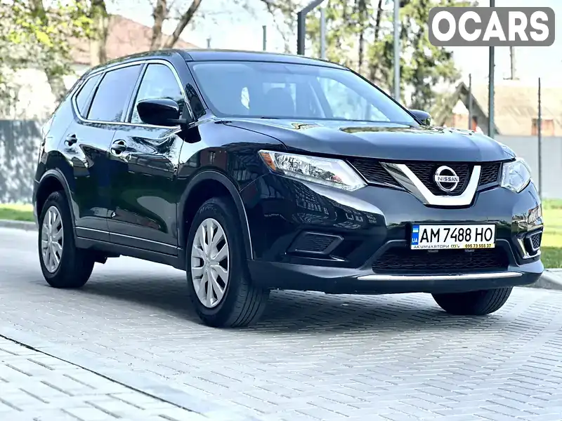 Позашляховик / Кросовер Nissan Rogue 2015 2.49 л. Автомат обл. Житомирська, Житомир - Фото 1/21