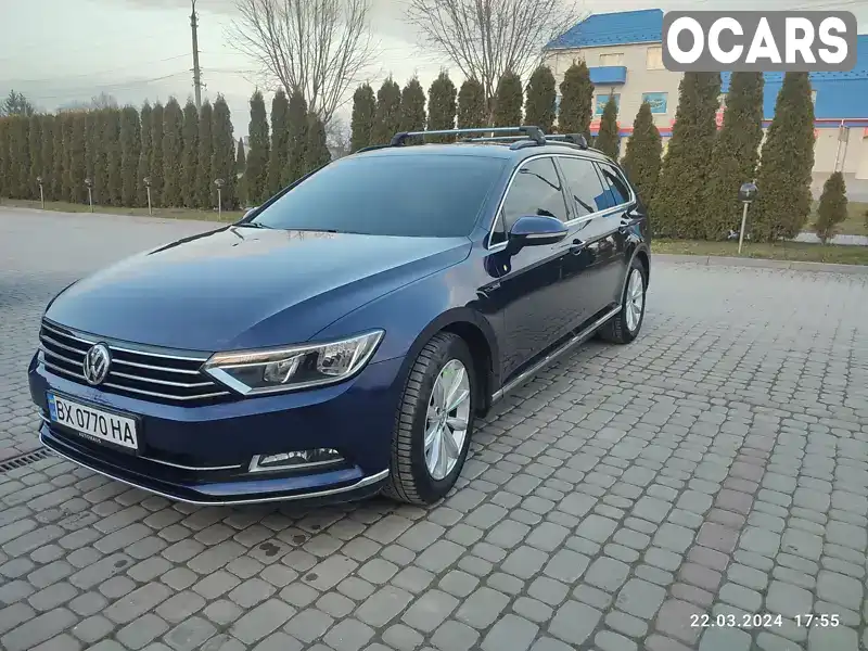 Универсал Volkswagen Passat 2018 1.97 л. Автомат обл. Хмельницкая, Дунаевцы - Фото 1/20