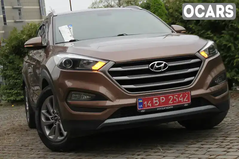 Внедорожник / Кроссовер Hyundai Tucson 2015 1.6 л. Автомат обл. Львовская, Дрогобыч - Фото 1/21