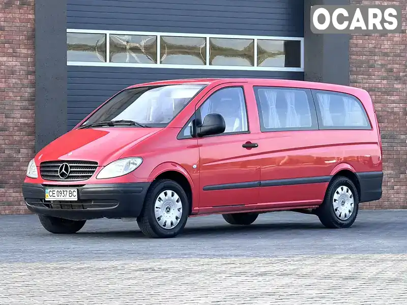 Минивэн Mercedes-Benz Vito 2008 2.2 л. Ручная / Механика обл. Черновицкая, Черновцы - Фото 1/21