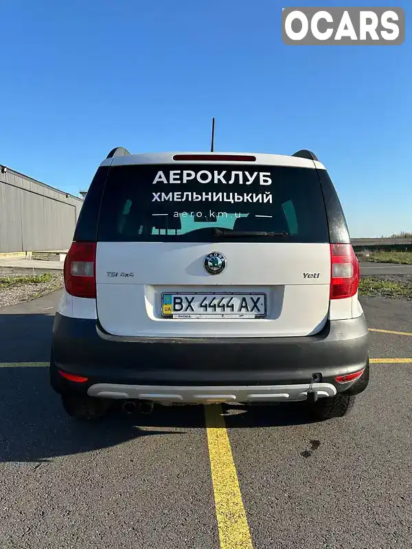 Позашляховик / Кросовер Skoda Yeti 2012 1.8 л. Робот обл. Хмельницька, Хмельницький - Фото 1/21